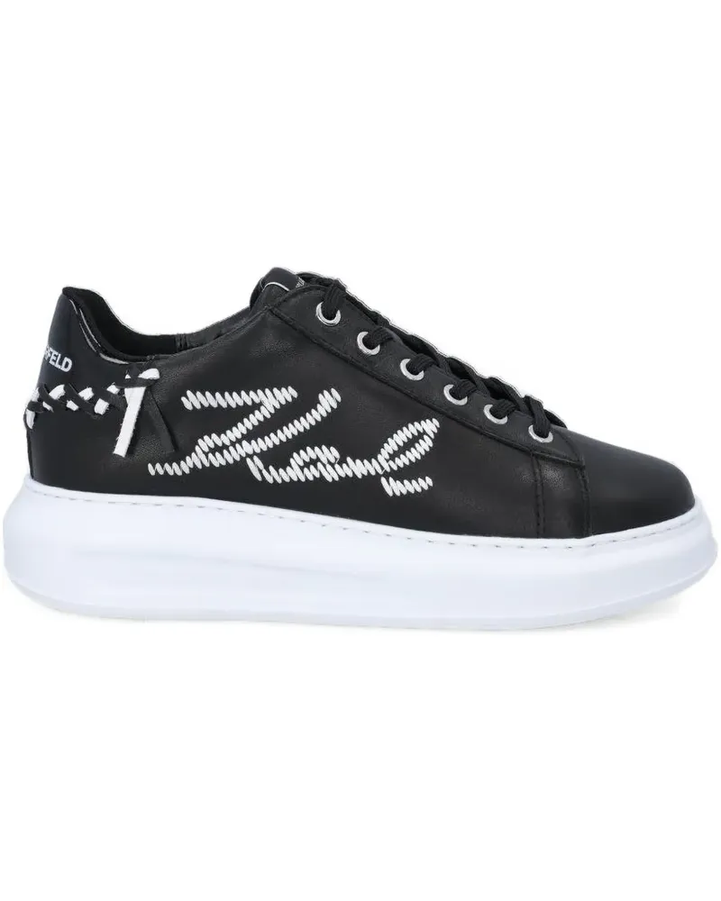 Karl Lagerfeld Kapri Signia Sneakers - Schwarz Schwarz