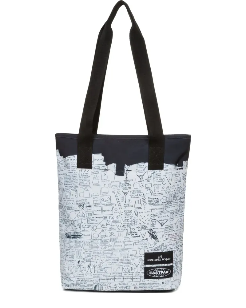 Eastpak x Jean-Michel Basquiat Shopp'r Tote Bag mit Print - Schwarz Schwarz