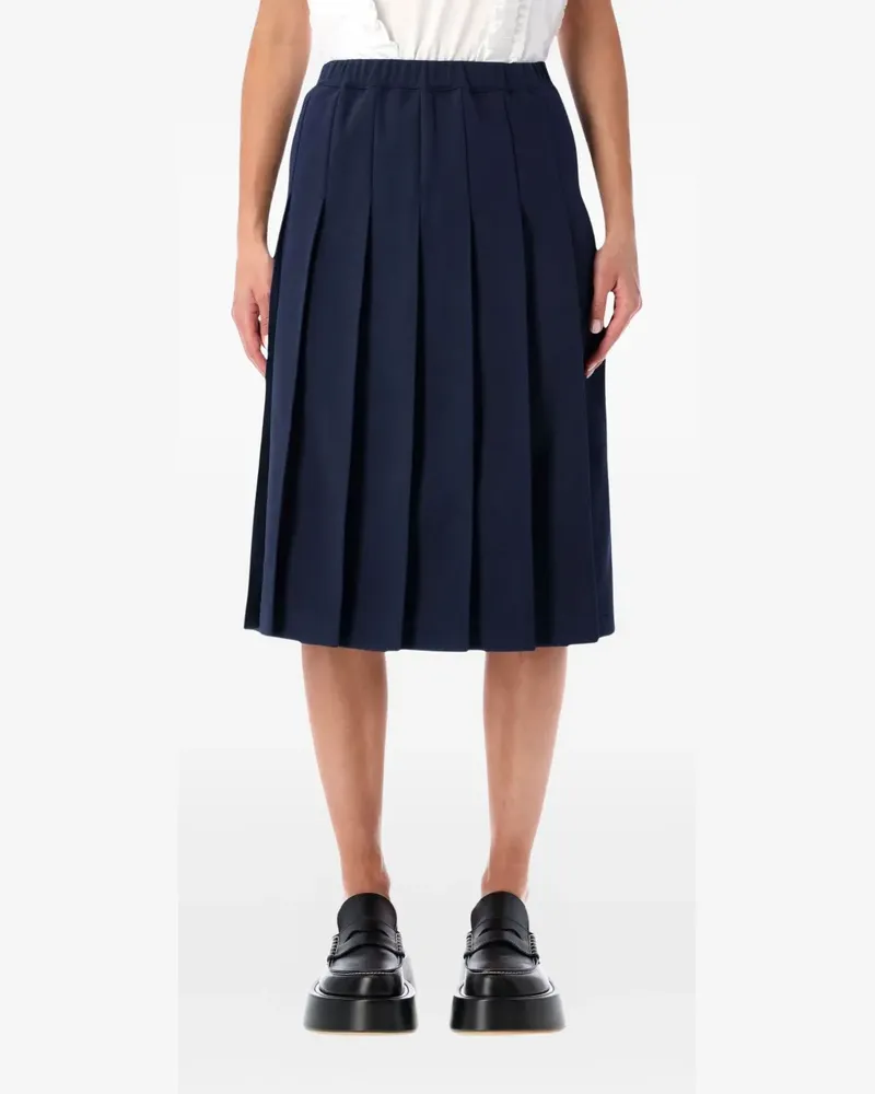 Comme des Garçons pleated skirt - Blau Blau