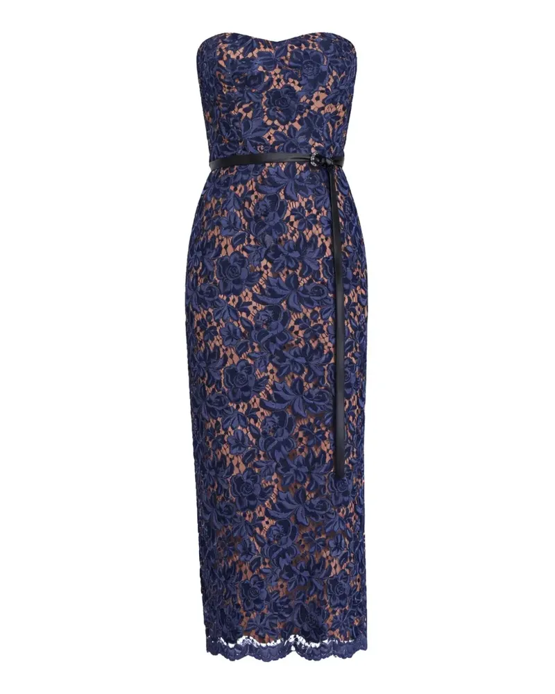Michael Kors Minikleid mit Gürtel - Blau Blau