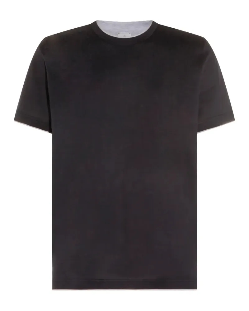 Eleventy crew-neck T-shirt - Blau Blau