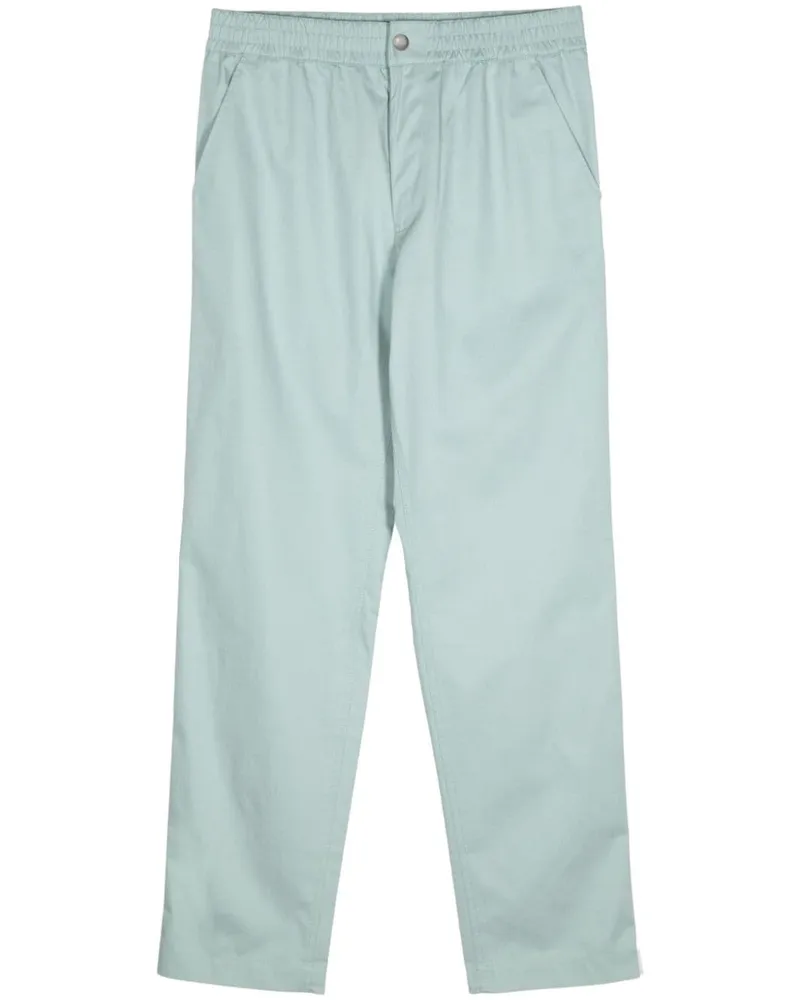 Kitsuné Gerade Hose mit elastischem Bund - Blau Blau