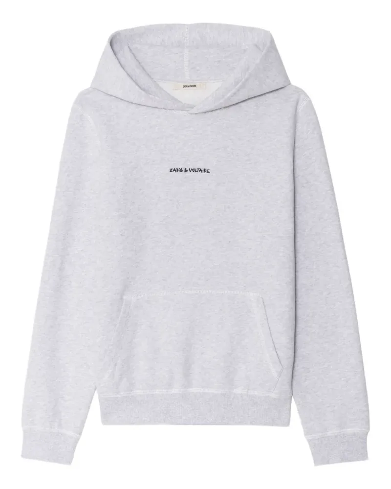 Zadig & Voltaire Sanchi Hoodie mit Foto-Patch - Grau Grau