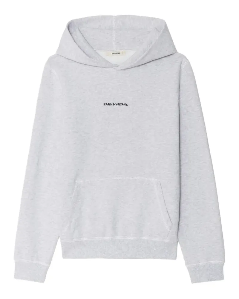 Zadig & Voltaire Sanchi Hoodie mit Foto-Patch - Grau Grau
