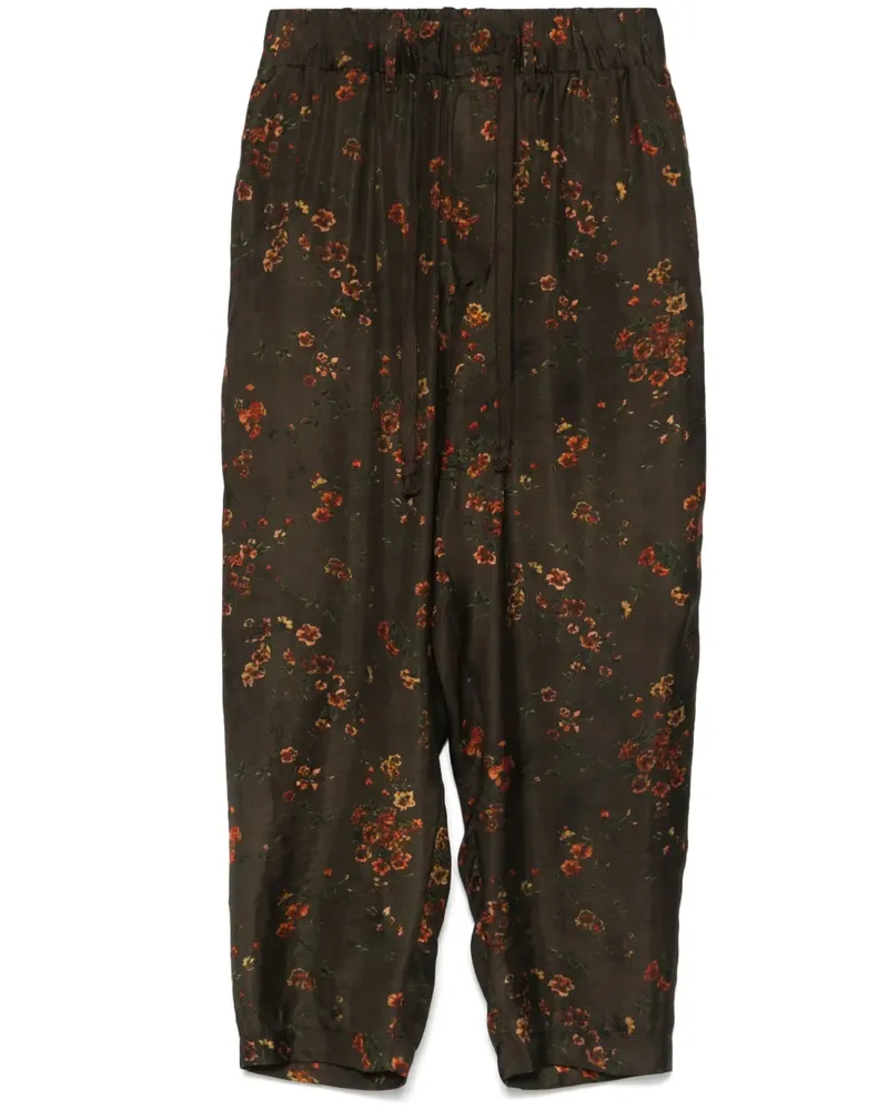 Uma Wang Pigiama Hose - Braun Braun