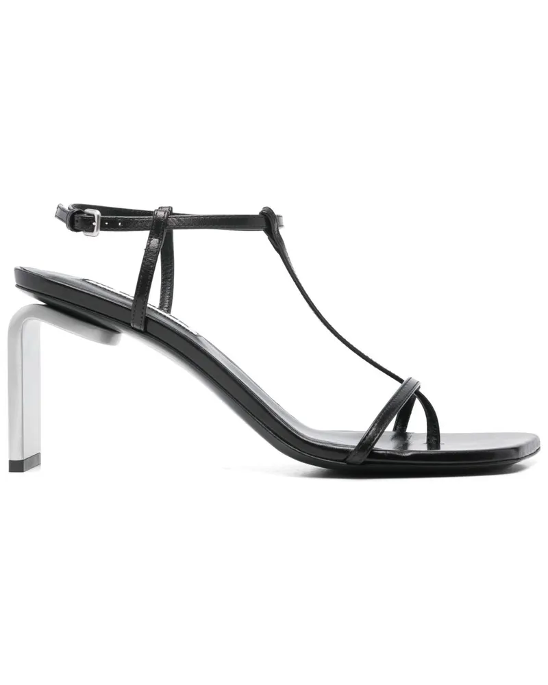 Jil Sander Sandalen 80mm - Schwarz Schwarz