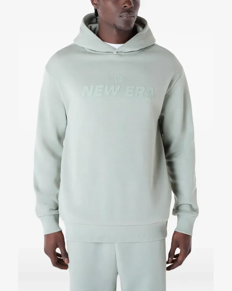 New Era Hoodie mit Logo-Print - Grün Grün