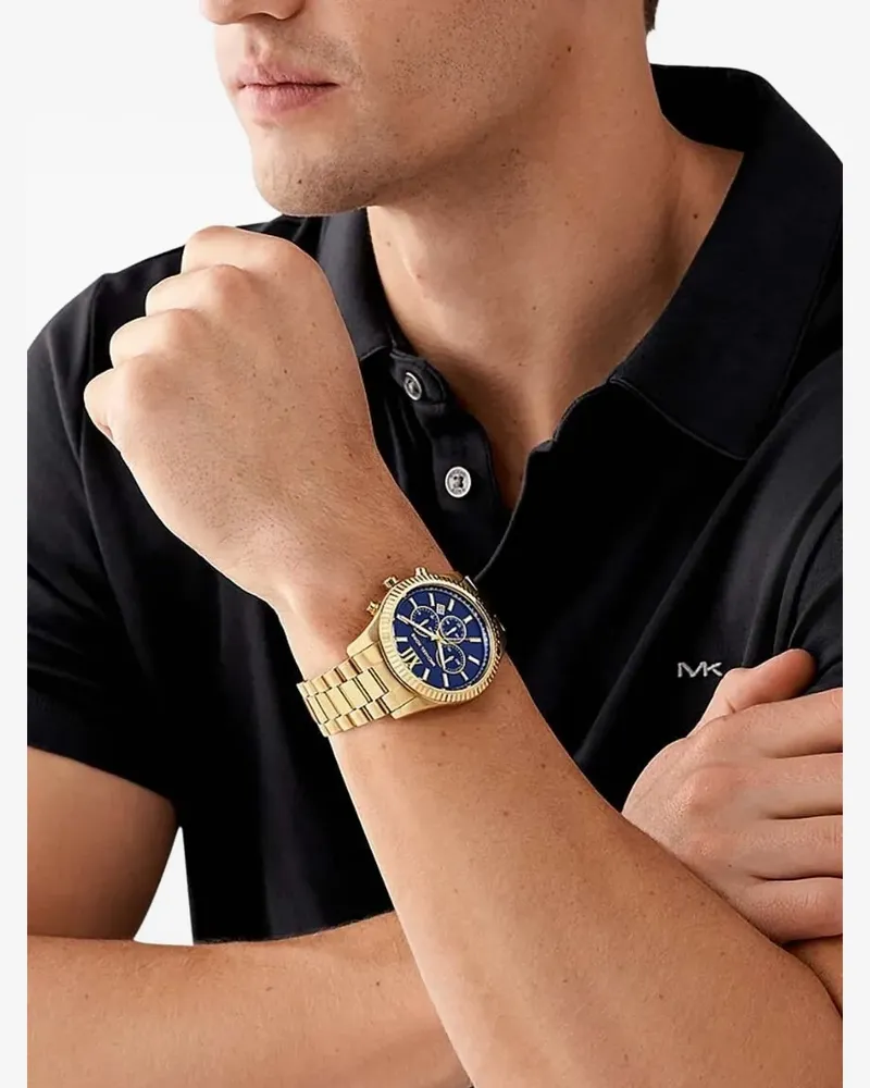 Michael Kors Lexington 44mm - Blau Blau