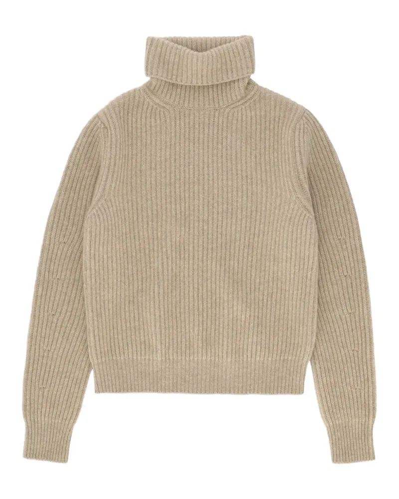 Fortela Laura Pullover aus Rippstrick - Nude Nude