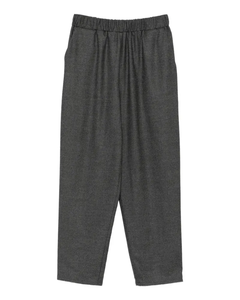 Dušan Flanellhose mit Taschen - Grau Grau