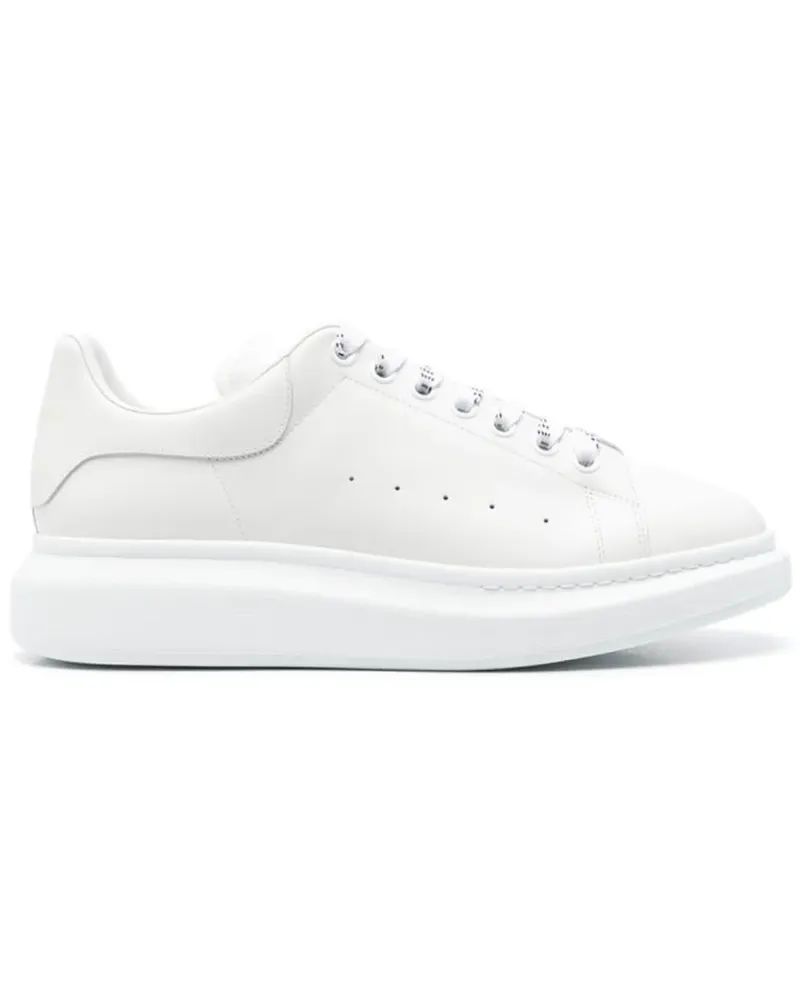 Alexander McQueen Sneakers aus Leder - Weiß Weiß