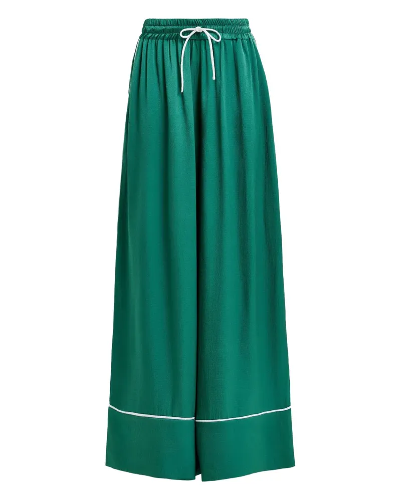 Essentiel Hontgomery Hose mit weitem Bein - Grün Grün