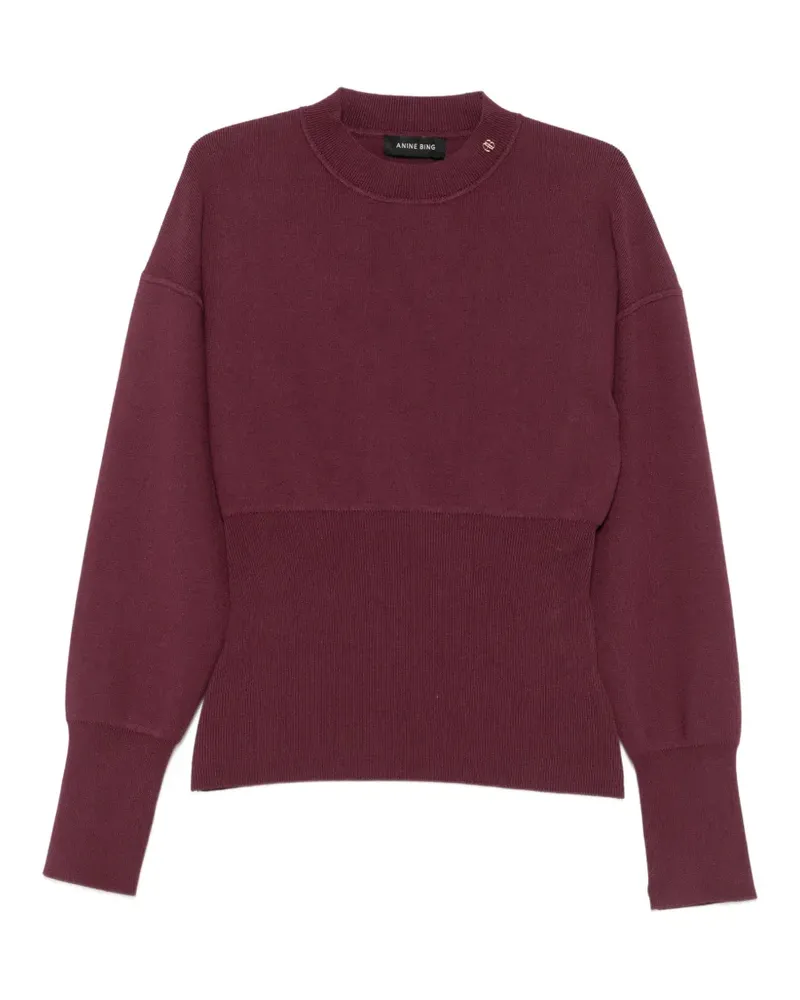Anine Bing Pullover mit Stehkragen - Rot Rot