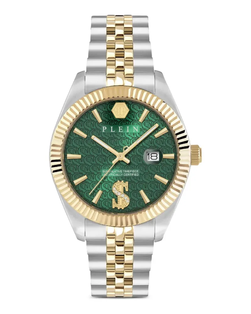 Philipp Plein Date Superlative Armbanduhr 41mm - Grün Grün