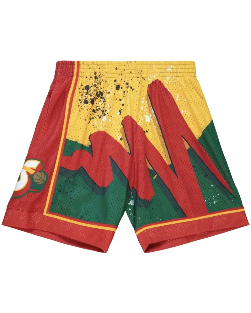 Mitchell & Ness NBA Seattle Supersonics 1995 Hyper Hoops Swingman Shorts - Grün Grün