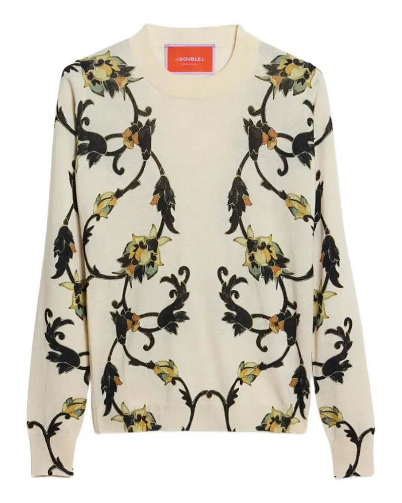 La DoubleJ Pullover mit rundem Ausschnitt - Nude Nude