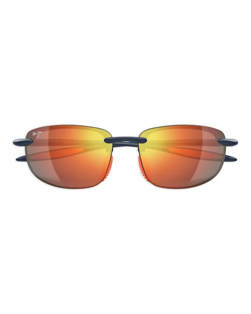 Maui Jim Rahmenlose Ho'okipa Ultra Sonnenbrille - Schwarz Schwarz