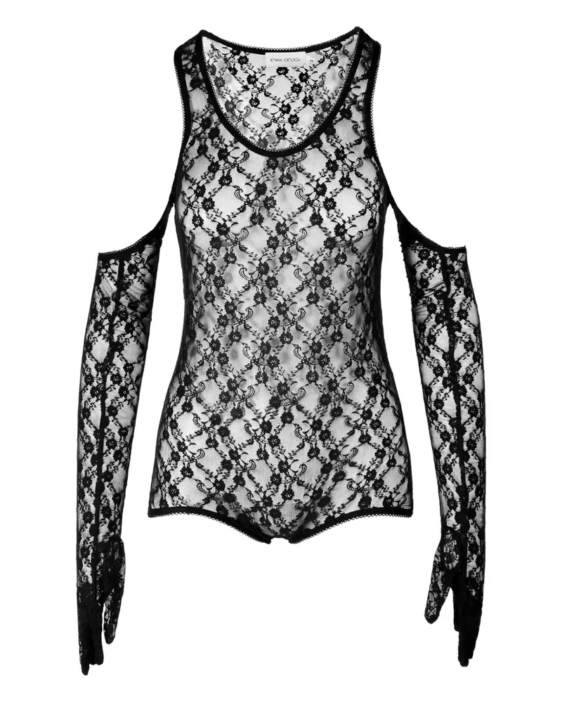 Ioana Ciolacu Brody Body - Schwarz Schwarz