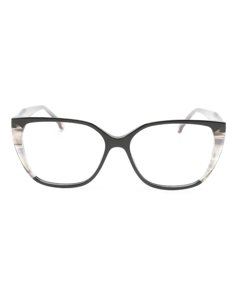 Carolina Herrera New York Klassische Cat-Eye-Brille - Schwarz Schwarz