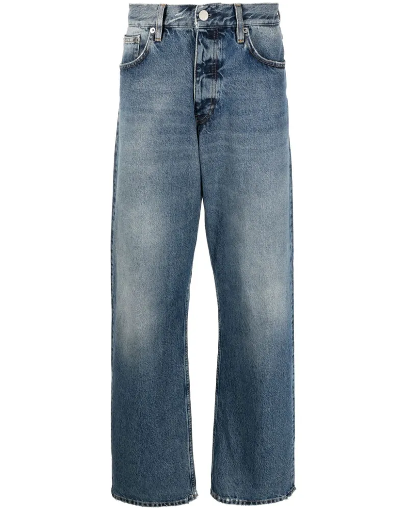 Sunflower Lockere Hose aus Bio-Baumwolle - Blau Blau