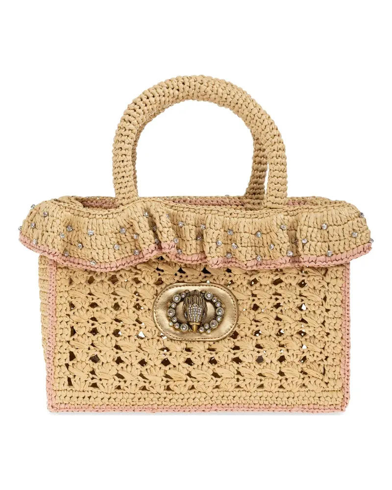 Kurt Geiger Chelsea embellished tote bag - Nude Nude