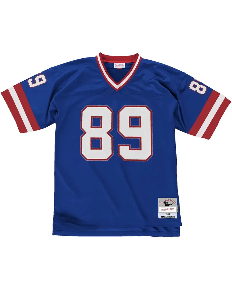 Mitchell & Ness NFL Legacy "Giants 1986 Mark Bavaro" Trikot - Blau Blau