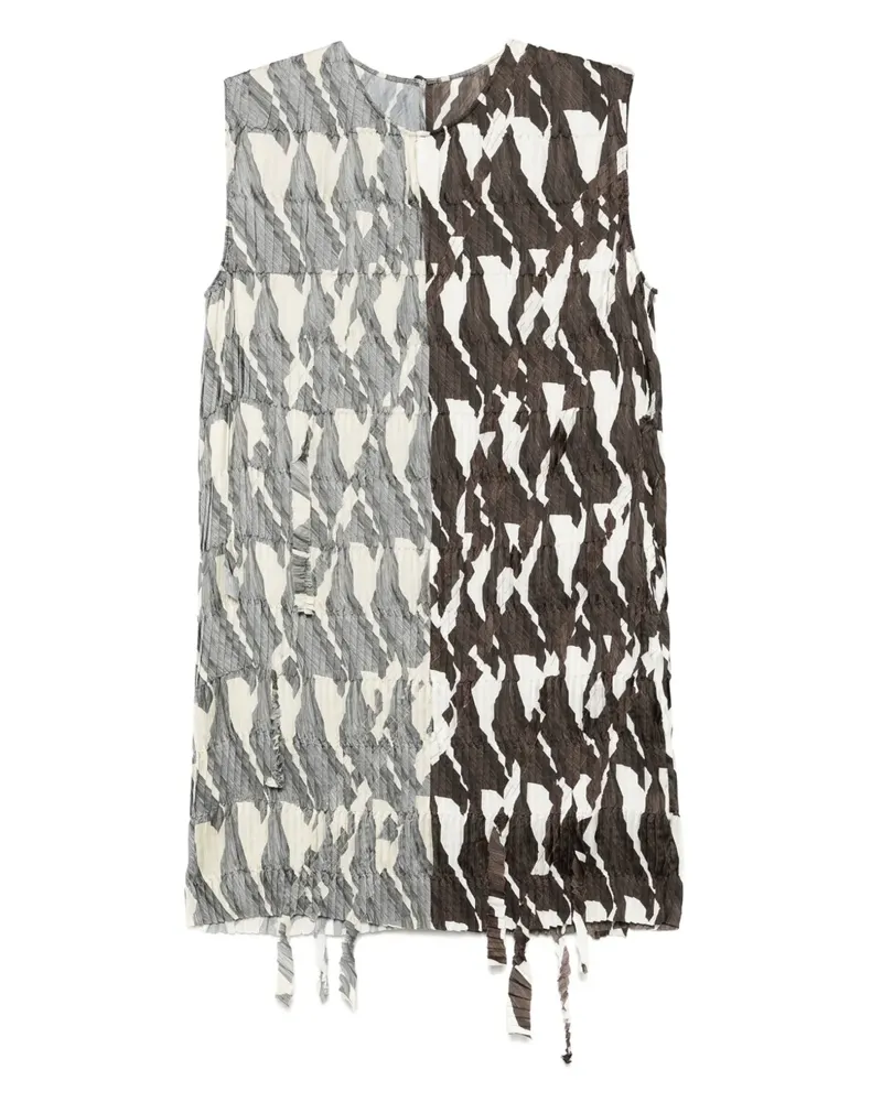 JNBY Gemustertes Kleid - Grau Grau