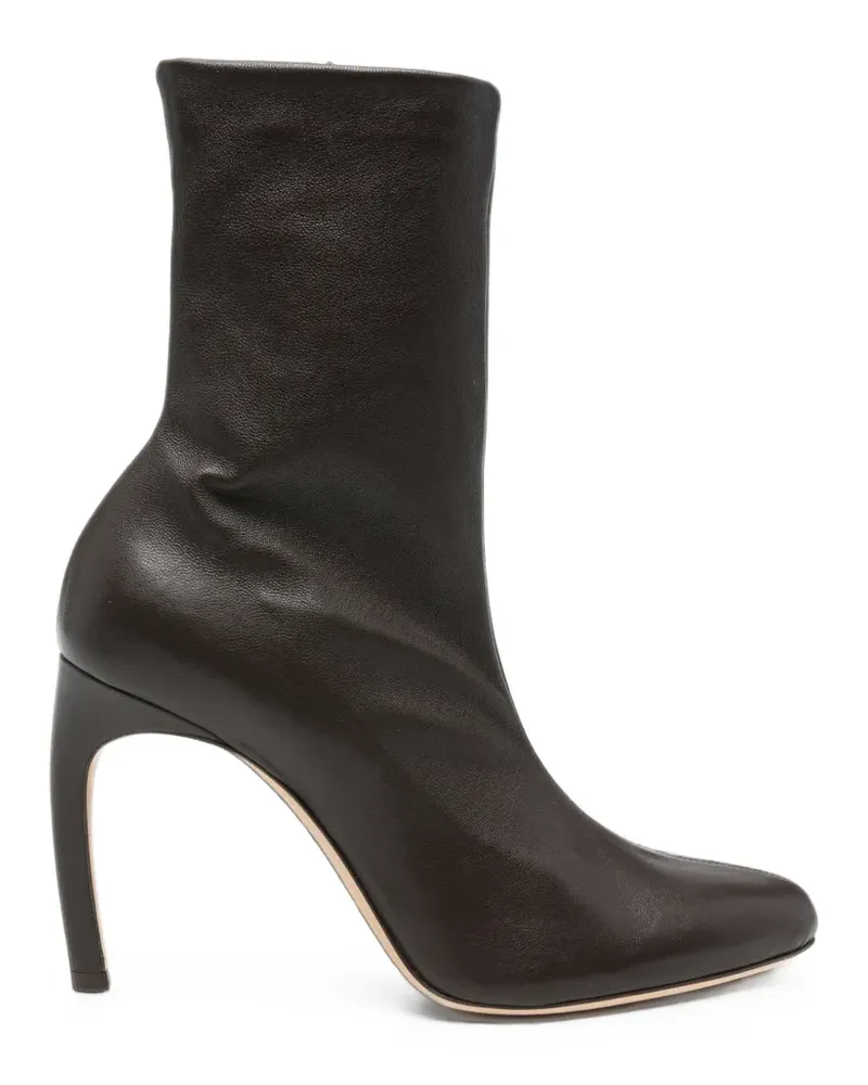Victoria Beckham Harlow stretch leather boots - Braun Braun