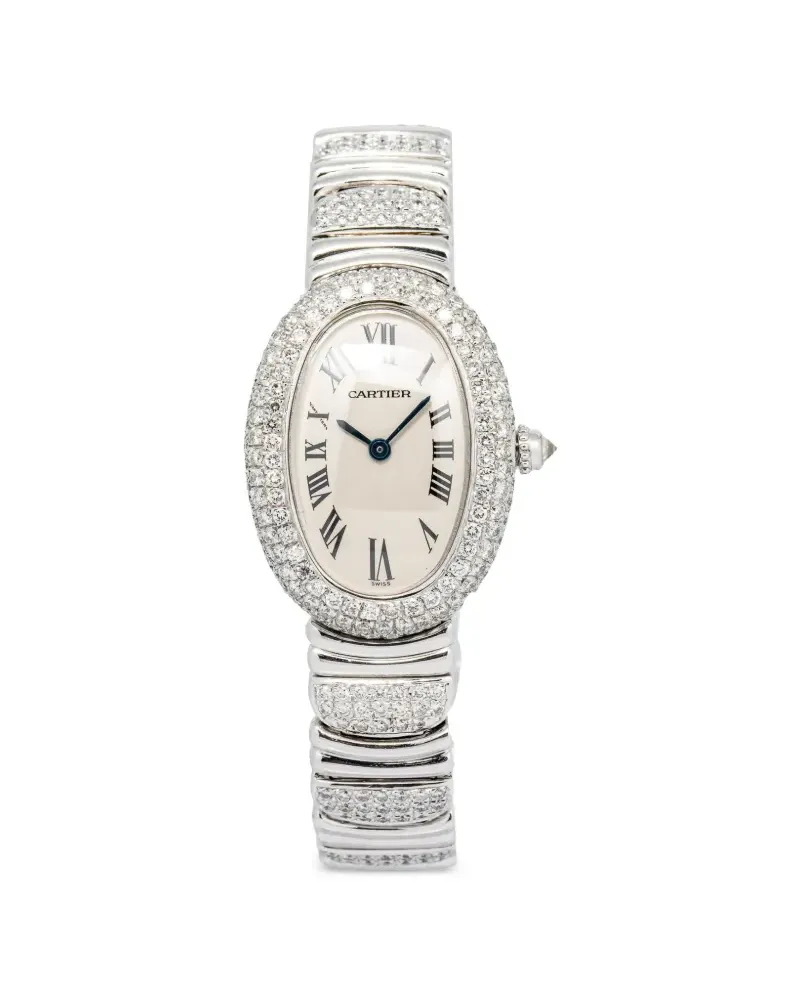 Cartier Pre-owned Baignoire 30mm - Weiß Weiß
