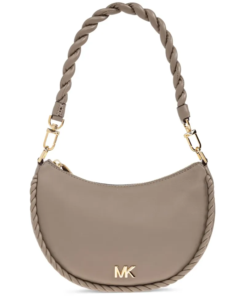 Michael Kors Kleine Kyla Tota Bag mit geflochtenem Detail - Nude Nude
