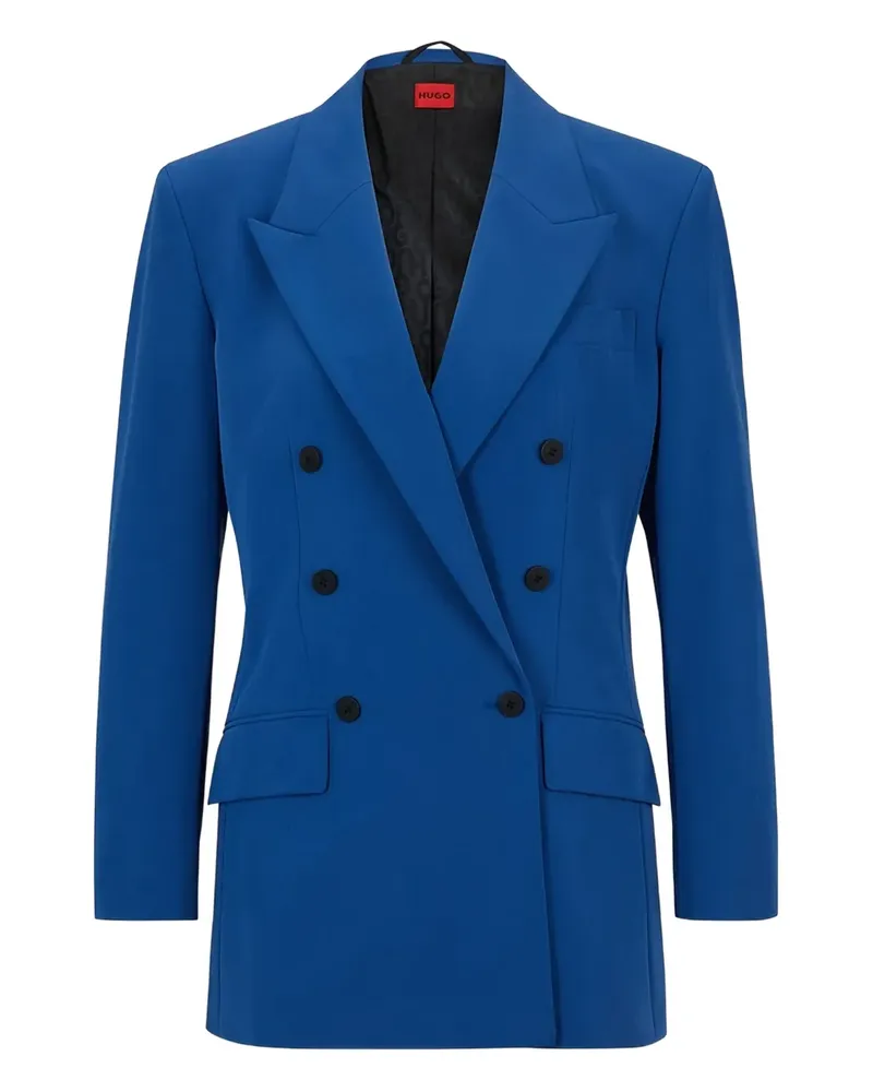 HUGO BOSS Doppelreihiger Blazer - Blau Blau