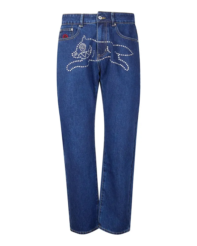 ICECREAM Crystal Running Dog Jeans - Blau Blau