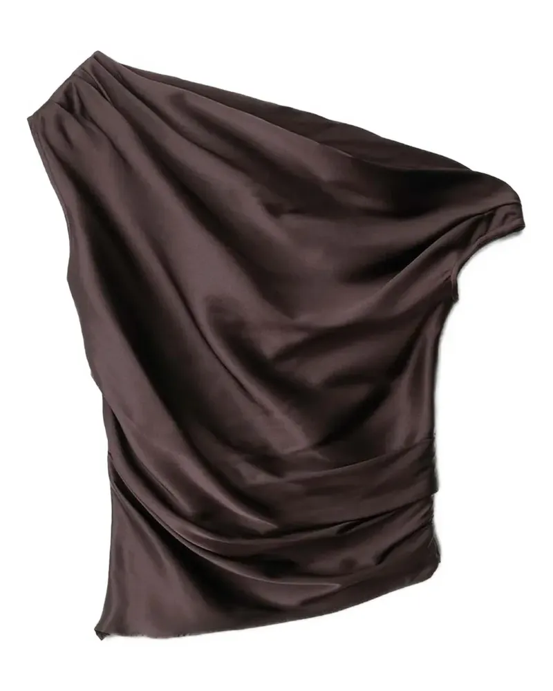 STAUD Asymmetrisches Top - Braun Braun