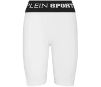 Radlerhose mit Logo-Bund - Weiß