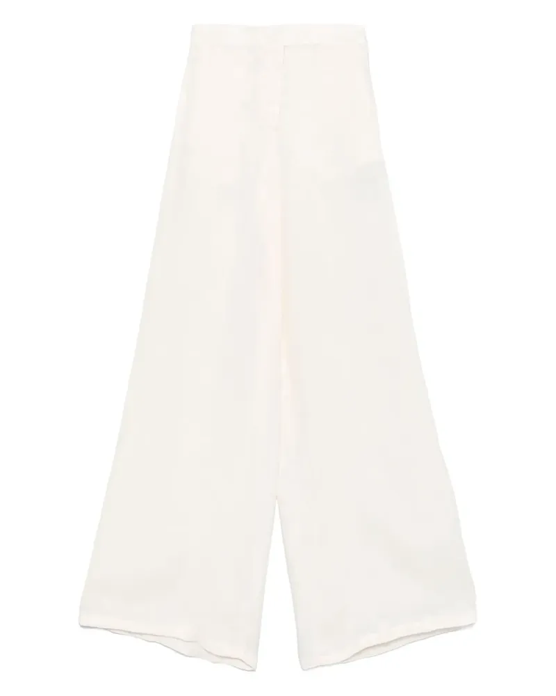 Blumarine Hose aus Gabardine - Nude Nude