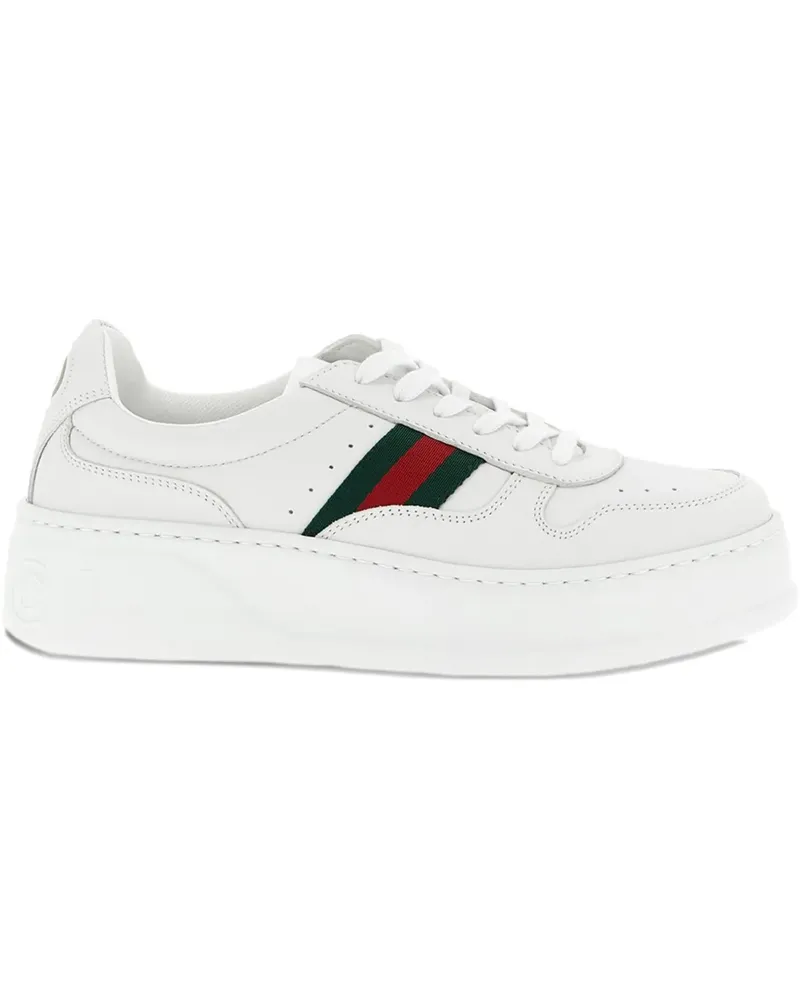 Gucci Web-detail logo sneakers - Weiß Weiß