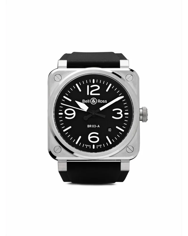 Bell & Ross BR 03 41mm - Schwarz Schwarz