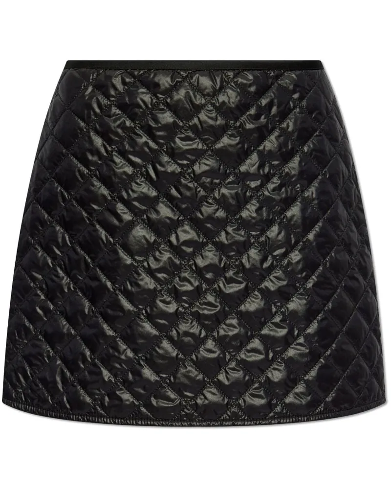Moncler Gesteppter Rock - Schwarz Schwarz