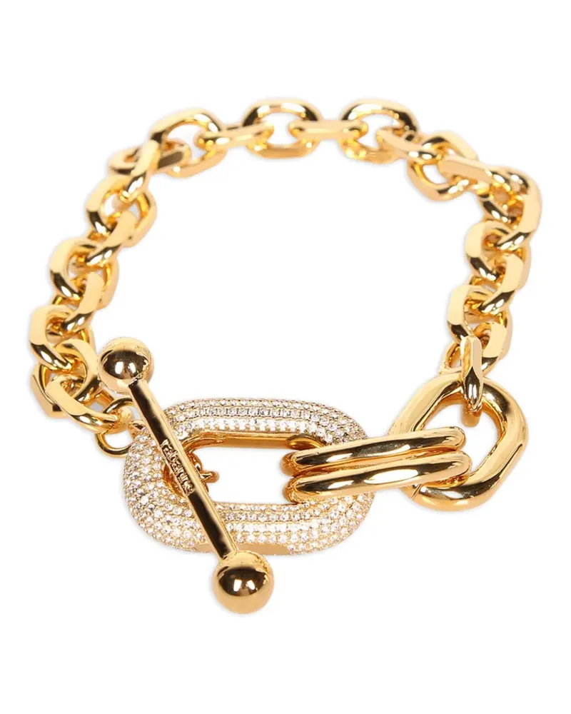 Paco Rabanne Armband mit Kristallen - Gold Gold