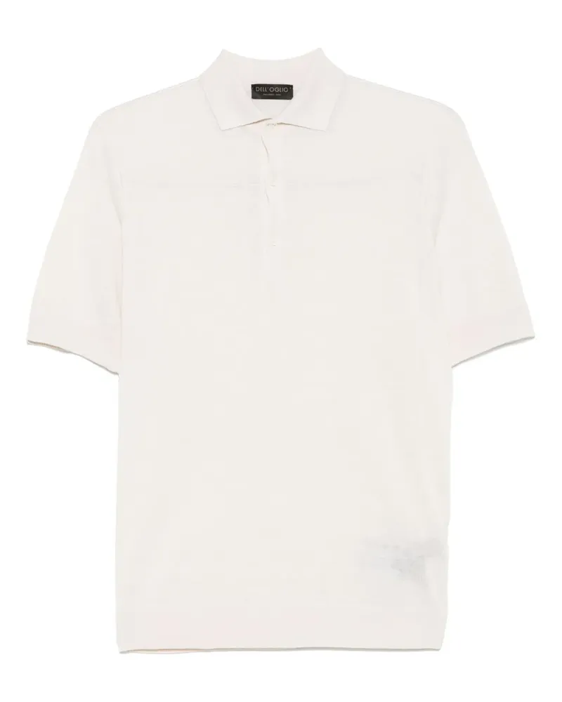 Dell'oglio Fein gestricktes Poloshirt - Nude Nude