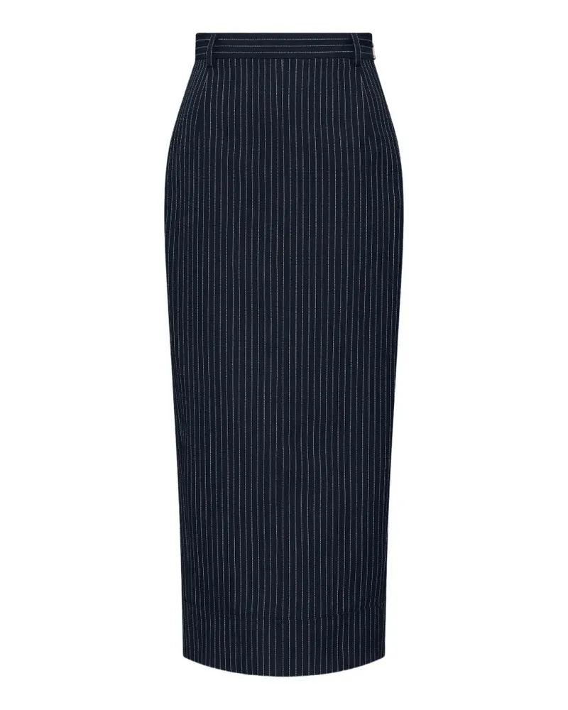 Thom Browne Rock mit hohem Bund - Blau Blau