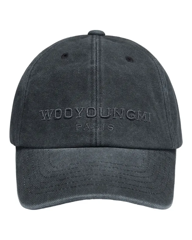 Wooyoungmi logo-embroidered cap - Grau Grau