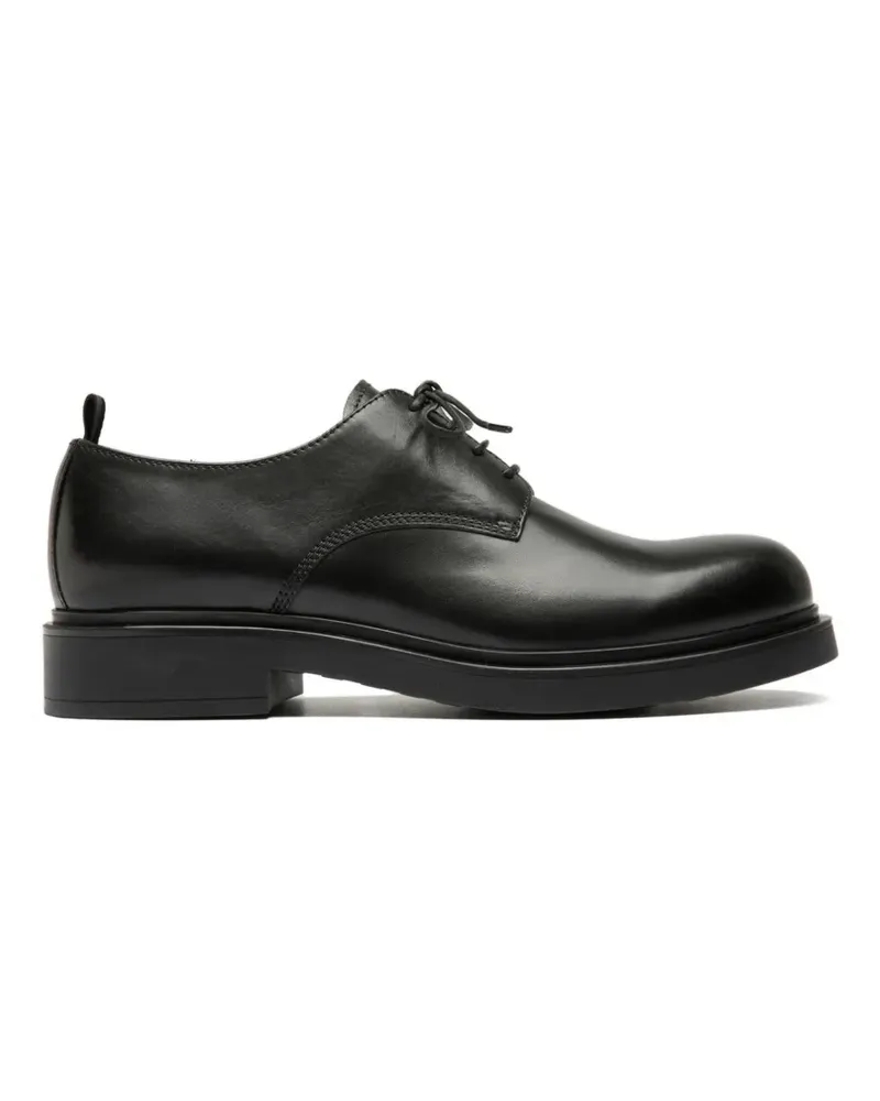 Officine Creative Italia lace-up engineer derby shoes - Schwarz Schwarz