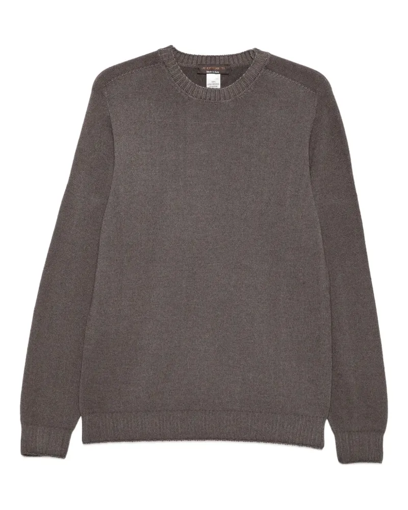 Jeordie's Pullover mit Rundhalsausschnitt - Grau Grau