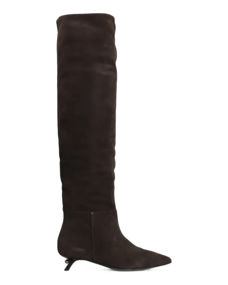 Alevì pointed-toe over-the-knee boots - Braun Braun