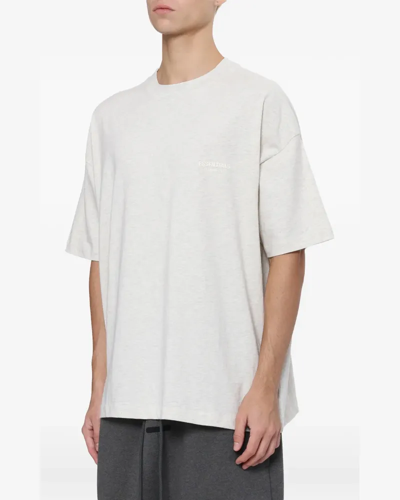 Fear of God T-Shirt mit Logo-Print - Nude Nude