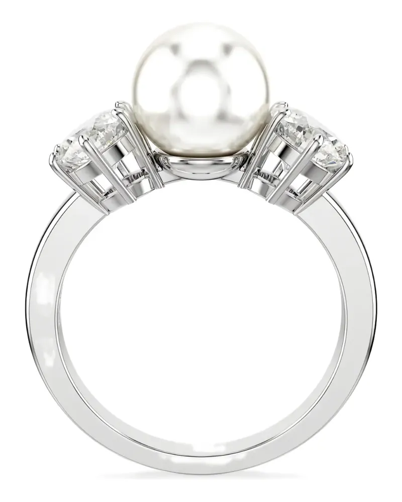 Swarovski Ring mit Kristallen - WHI/RHS WHITE Whi