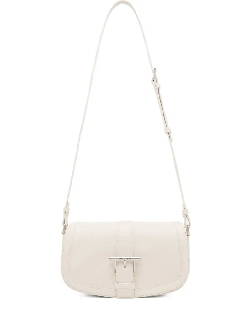 Alexander McQueen Umhängetasche mit Schnallendetail - Weiß Weiß