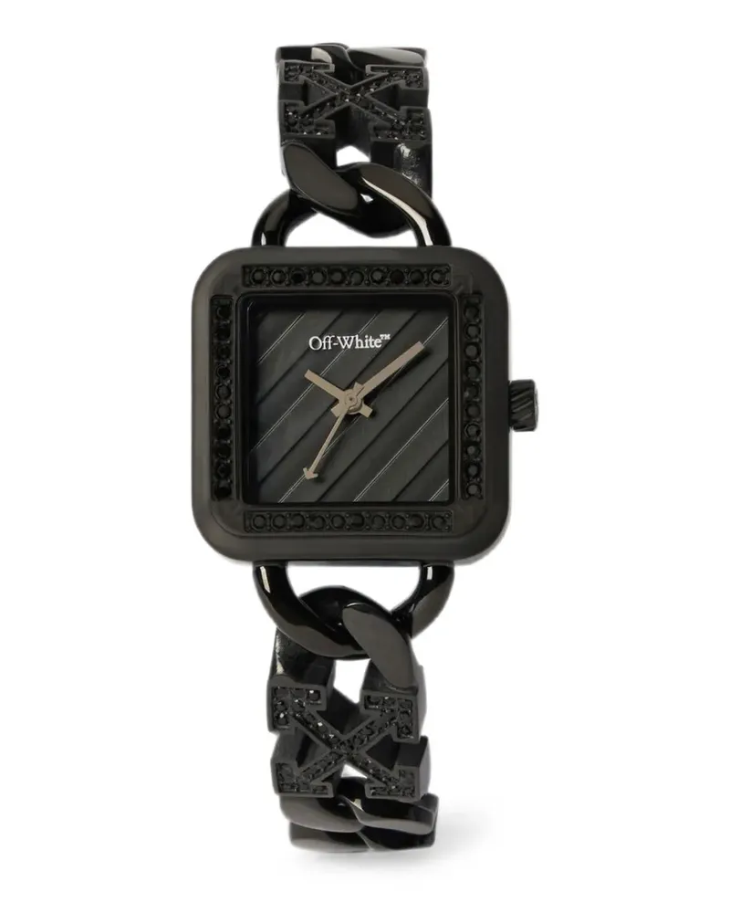 OFF-WHITE Street Bling 26.5mm watch - Schwarz Schwarz