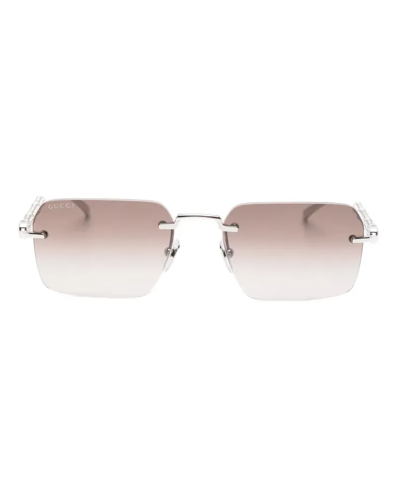 Gucci crystal-embellished sunglasses - Silber Silber